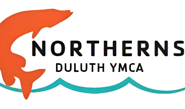 Northerns Duluth YMCA Logo, picture of pike and wave